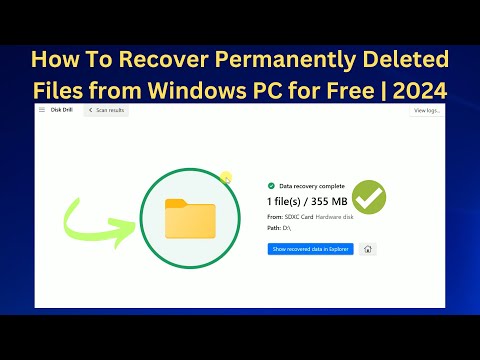 How To Recover Permanently Deleted Files from Windows PC for Free 2024