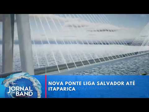 Ponte de 12km na Bahia começa a ser projetada | Jornal da Band