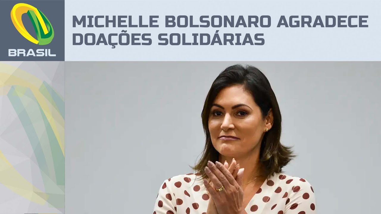 Michelle Bolsonaro agradece Auri Verde Brasil após campanha solidária de arrecadação