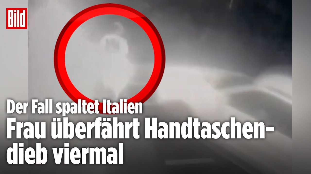 Zu 18 Jahren Haft verurteilt: Geschäftsfrau überfährt Taschendieb mit SUV