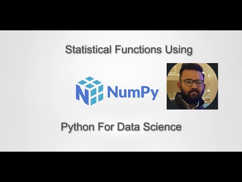 Statistical Functions In Python