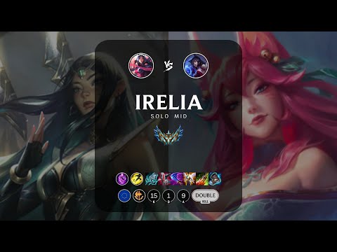 Irelia Mid vs Ahri - EUW Challenger Patch 13.9