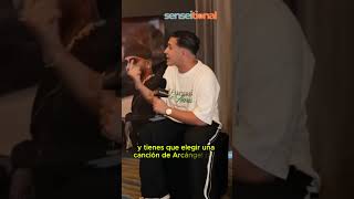 Hace Mucho Tiempo sería la canción que abriría un concierto de #arcangel #entrevista #shorts #video