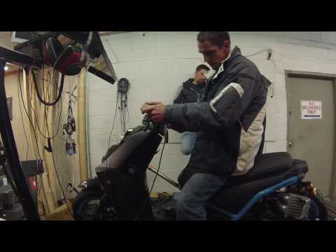 Yamaha Zuma 155cc Turbo Dyno - Grape Street Garage