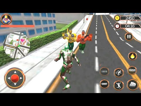 Flying Iron Hero Battle for Love | Iron Hero Rescue Missions - Android GamePlay