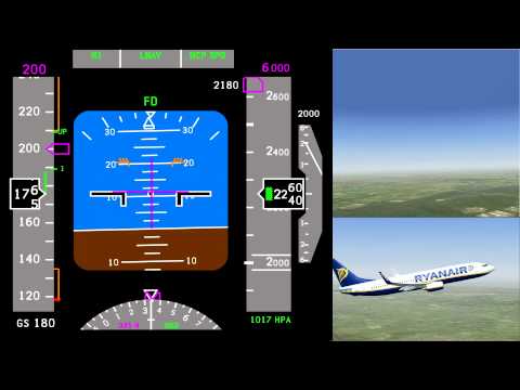 PFD in Action! Boeing 737-800 Takeoff from Eindhoven Airport [FS2004]
