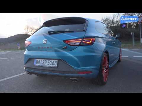 2016 SEAT Leon Cupra 290hp   DRIVE & SOUND 60FPS