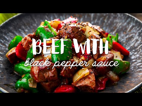 Chinese Black Pepper Sauce Steak
