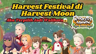 Harvest Festival : Aku Terpilih Jadi Walikota di Alba Village😱|Harvest Moon : Home Sweet Home #games