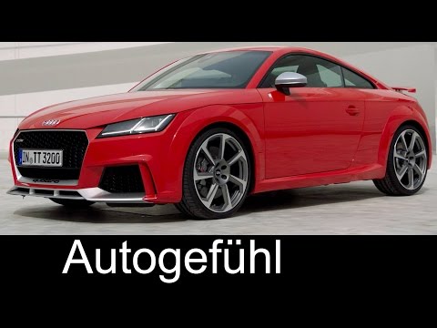 All-new Audi TT-RS Coupé & Roadster Sound, Premiere, Exterior/Interior Preview neu