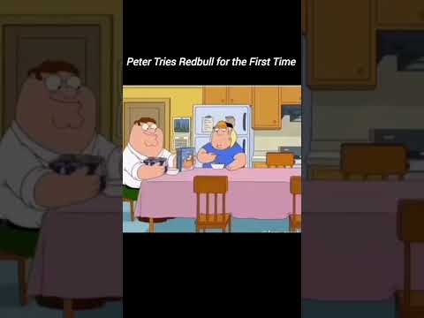 Peter Tries Redbull for the First Time