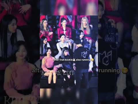 the girls shocked😍 when jin🐹 and kookie🐰 suddenly entered😍💜#bts #twice #shorts