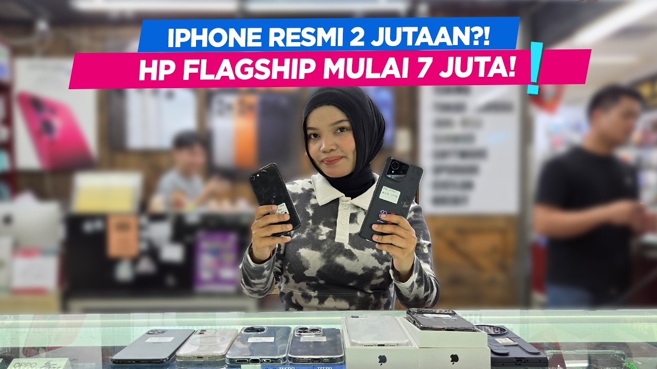 Cek Pasar Offline! iPhone 2 Jutaan & Redmi Note 17 MURAH! #MarZoom 386