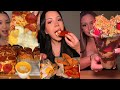 TIKTOK Mukbang Compilation Pizza Hut Wingstop Starbucks Chipotle In N Out More