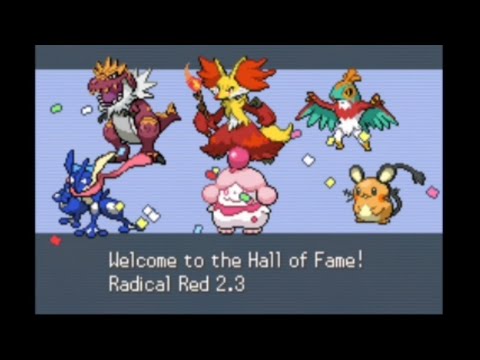 Pokemon Radical Red (2.3 a) Mono Kalos Elite 4 and Champion