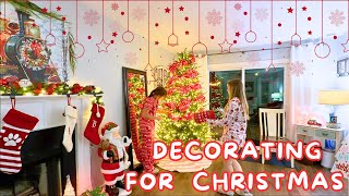 DECORATING FOR CHRISTMAS VLOG | Family 5 Vlogs