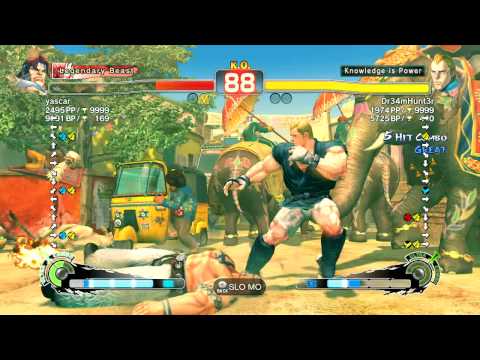 SSF4 AE 2012 T. Hawk (player) vs Abel (Dr34mHunt3r) Xbox LIVE Ranking Match