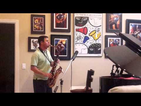 Kevin cowart saxophone with Brad keller on piano