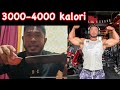 Full makan bulking seharian, makan aku sama seperti kalian