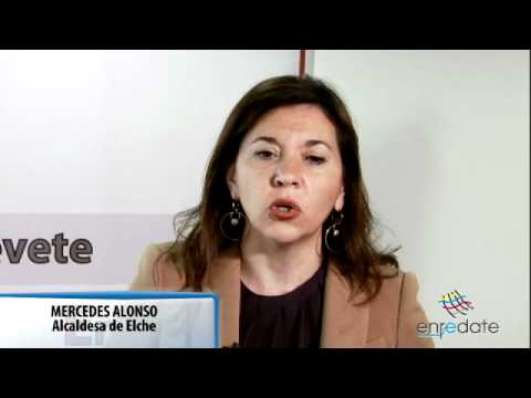 Mercedes Alonso - Alcaldesa de Elche - Entrevista Enrdate Elx-Baix Vinalop 2012