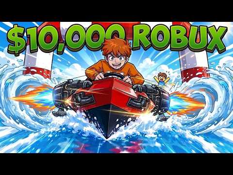 GASTÉ $10,000 ROBUX en EL BOTE MAS RAPIDO...