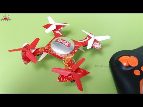 Amazing TOY IDEA that you can do at home very easy | DIY DRONE 100% fly Video