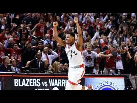 Kyle Lowry Hits Buzzer Beater From Half-Court to Force OT in Game 1