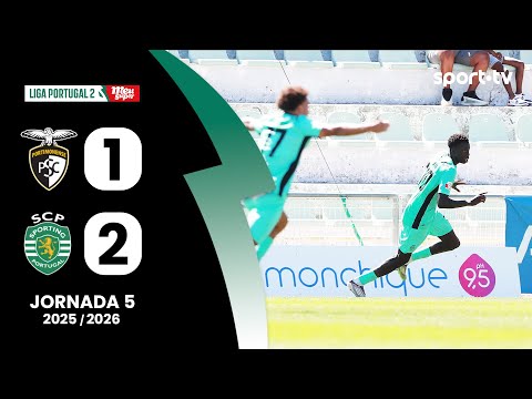 Resumo: Portimonense 1-2 Sporting CP B - Liga Portugal Meu Super | sport tv