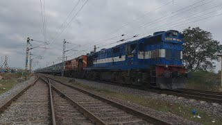 preview picture of video '22882 INDIA'S 1ST BIO TOILET GREEN TRAIN LAST ICF RUN TROUGH NAMBUR'