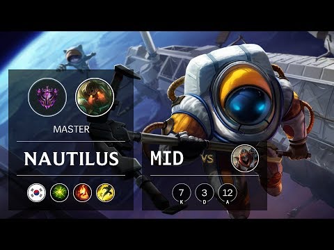 Nautilus Mid vs Zed - KR Master Patch 9.20