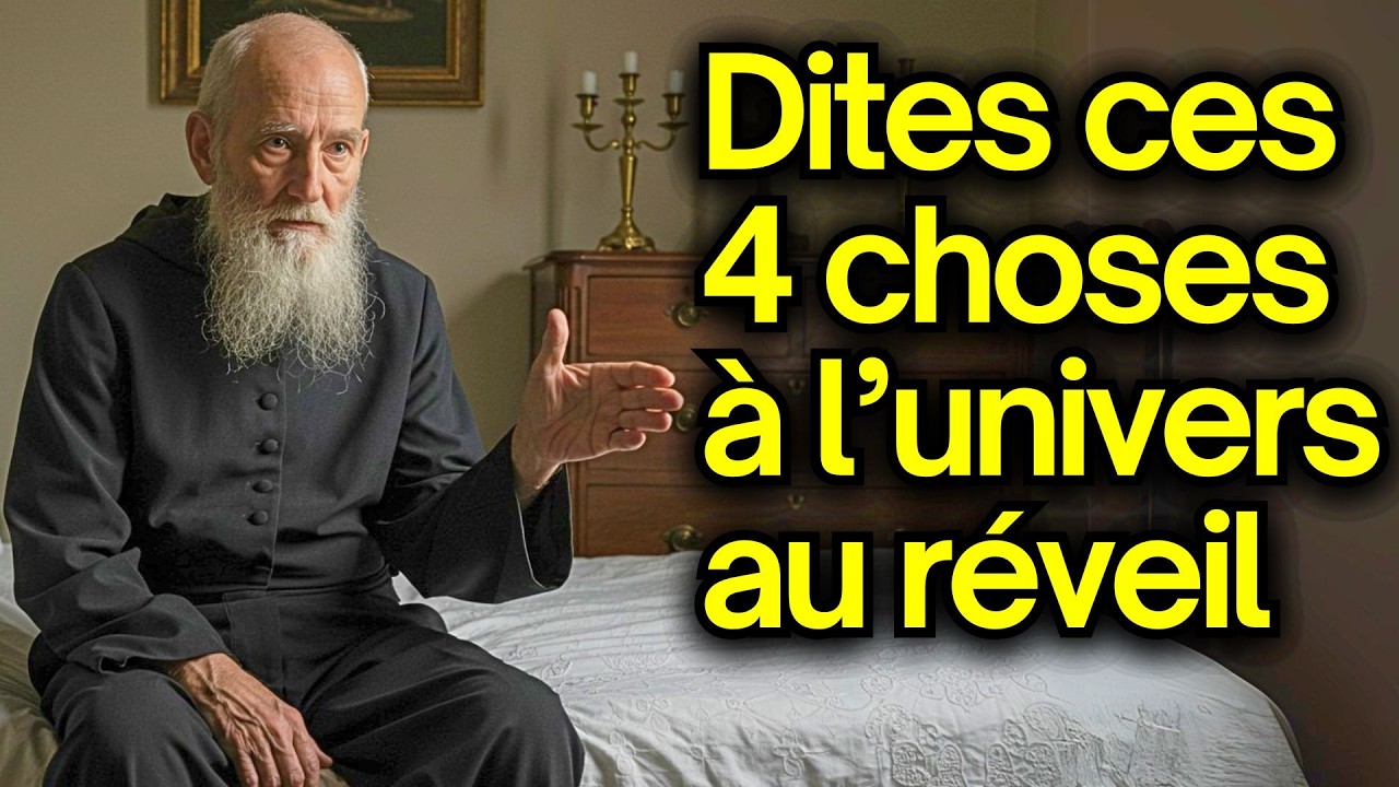 Dites ces 4 choses à l’univers au réveil… avant qu’il ne soit trop tard !