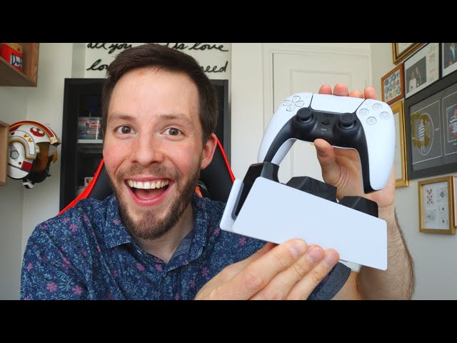 Vídeo relacionado con HOSPAOP Estación de carga para controlador PS5, cargador de controlador dual USB, carga rápida PS5, estación de carga con cable de carga, accesorios para PlayStation 5