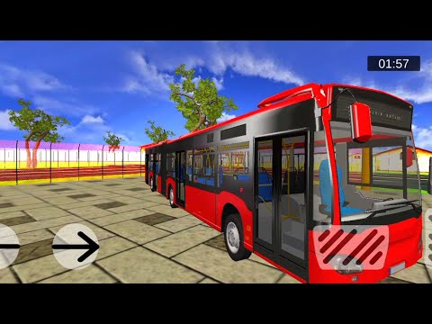 Off-road Metro Bus🚌 Game Bus Simulator Android Gameplay HD