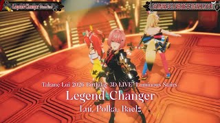 Lui, Polka, Baelz ♬Legend-Changer - Umamusume: Pretty Derby @鷹嶺ルイ超重大生誕LIVE