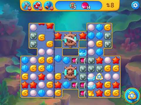 Fishdom level 6221 no boosters フィッシュダム ノーマル [Friend's]