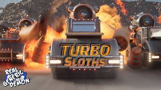 Turbo Sloths 🚜 - Road Roller Arcade Racing 💨
