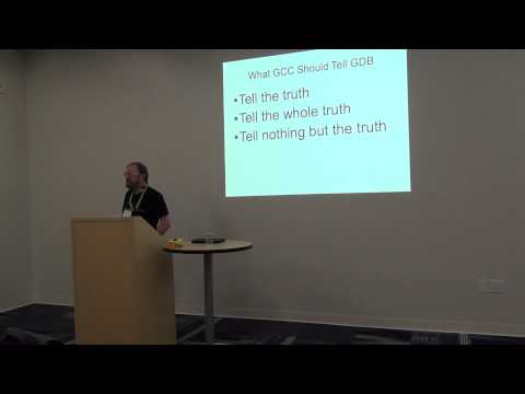 Cauldron 2013 - DWARF What Should GCC Tell GDB