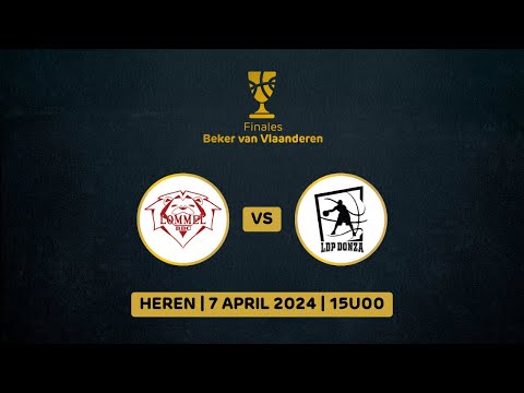 Finale #BVV2024 Heren: BBC Croonen Lommel vs. LDP Donza