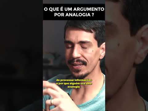 O que é um argumento por analogia? #shorts