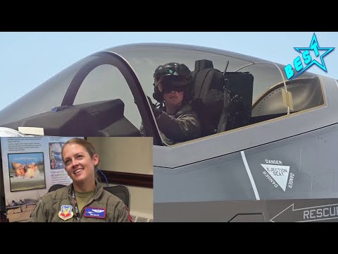 Military Best: US F-35 Celebrity Commander & Fighter Pilot Maj. Kristin "BEO" Wolfe Massive Career!