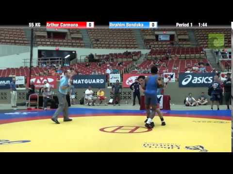 GR 55 KG Finals (3 of 3) - Arthur Carmona vs. Ibrahim Bunduka
