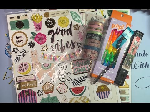 OLLIES HAUL/LOTS OF NEW CRAFTY ITEMS/SNEAK PEEK OF AN UPCOMIMG VIDEO & TUTORIAL AT THE END...