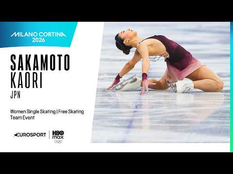 Milano-Cortina 2026 | Kaori SAKAMOTO (JPN) | Team Event | Women Single Skating - Free Skating