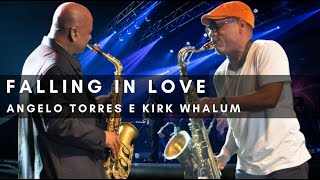 FALLING IN LOVE - Angelo Torres e Kirk Whalum (DVD Minha História - Oficial HD)