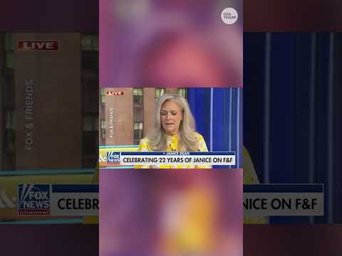 Janice Dean cries as she says goodbye to colleagues at 'Fox & Friends'