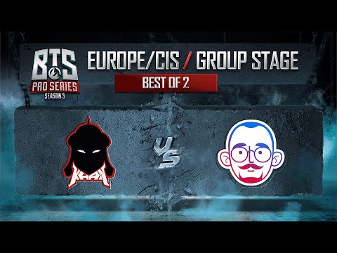 Khan vs 5men Game 1 - BTS Pro Series 3 Europe/CIS: Groups w/ KillerPigeon & Peksu