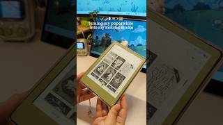 🌷turning my paperwhite into my matcha kindle #aesthetic #kindle #ereader #booktube
