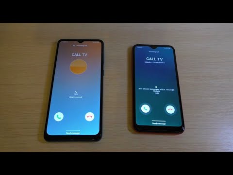 Samsung Galaxy A01 vs A02 Incoming Calls