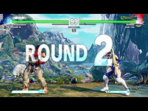 【STREET FIGHTER 5/V】Daigo Umehara (RYU) VS SodeEE(R.MIKA) 1080p