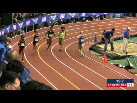 Girls 200m Prelim Heat 8 - New Balance Nationals Indoor 2014